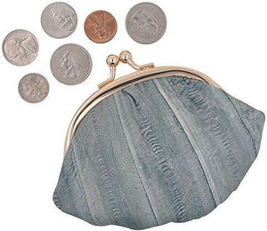 New Women's Waterproof Eel Skin Small Coin Change Purse Wallet by Marshal-menswallet