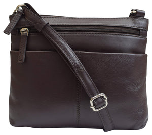 Womens Premium Leather Luxury Crossbody Shoulder Handbag Purse for Ladies-menswallet