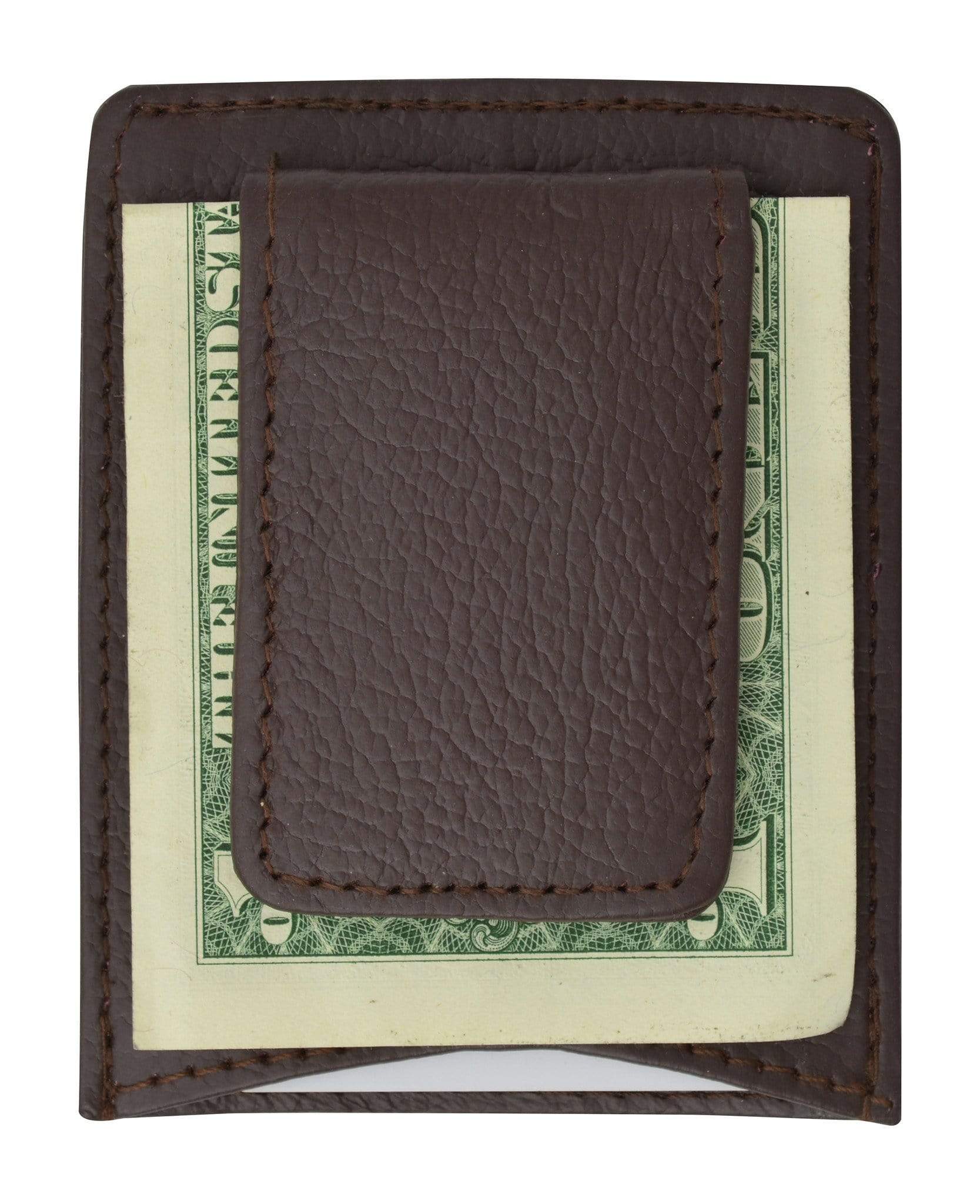 Boardroom Leather money clip Wallet with Card Holder Slots