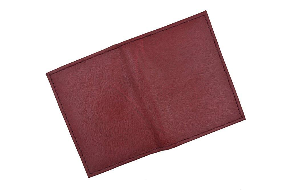 Slim Thin Leather Credit Card ID Mini Wallet Holder Bifold Driver's License Safe NEW COLORS-menswallet