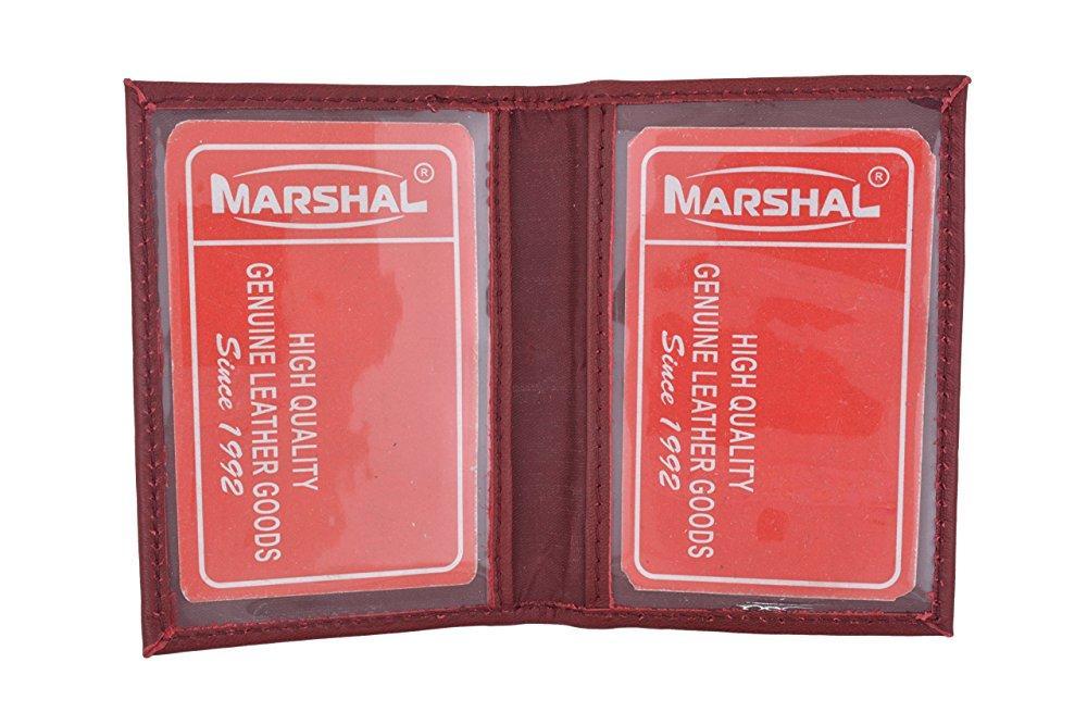 Slim Thin Leather Credit Card ID Mini Wallet Holder Bifold Driver's License Safe NEW COLORS-menswallet