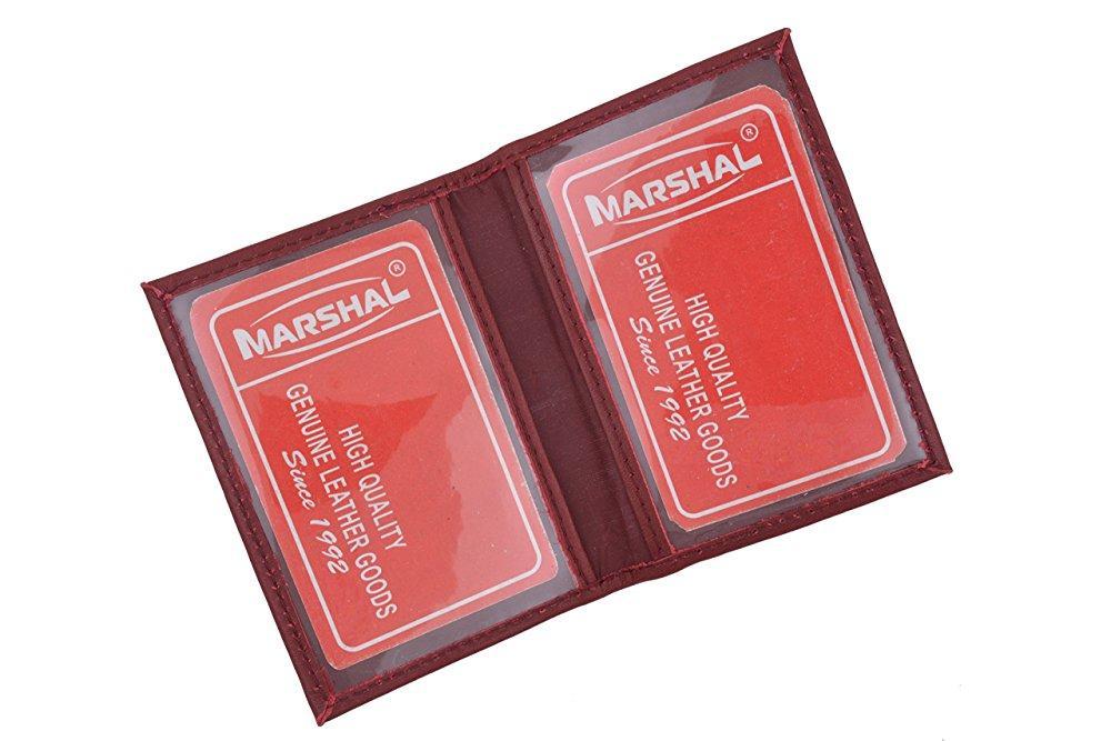 Slim Thin Leather Credit Card ID Mini Wallet Holder Bifold Driver's License Safe NEW COLORS-menswallet