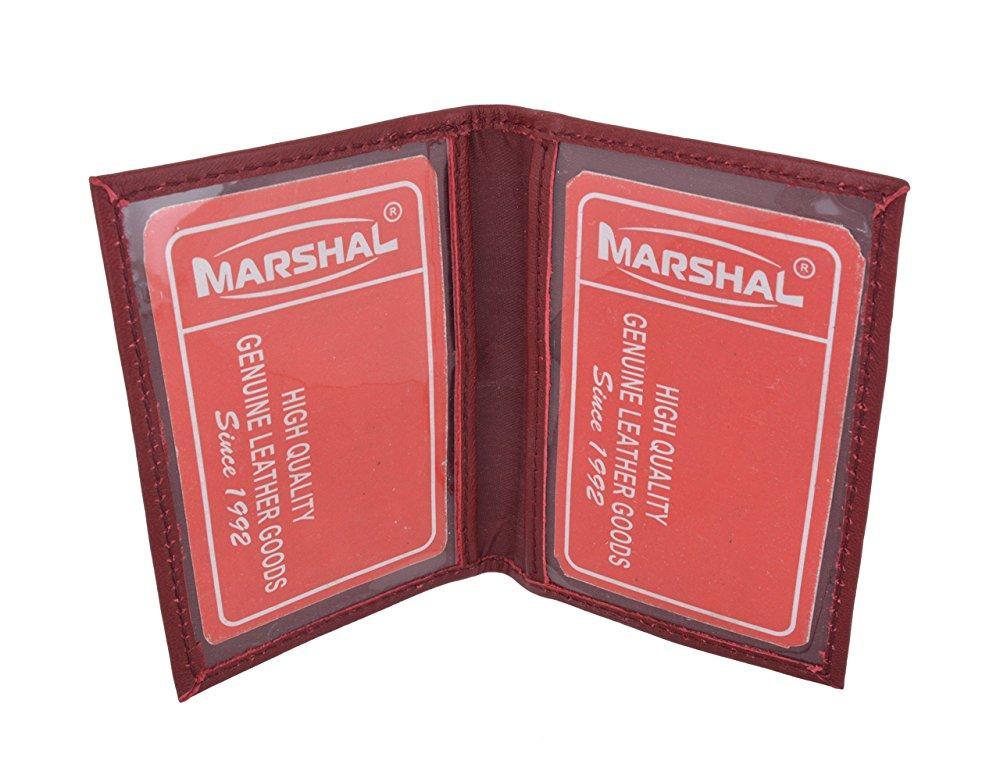 Slim Thin Leather Credit Card ID Mini Wallet Holder Bifold Driver's License Safe NEW COLORS-menswallet