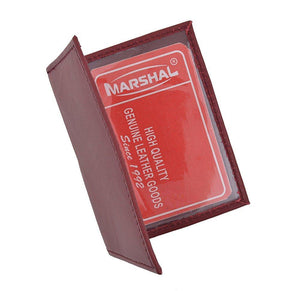 Slim Thin Leather Credit Card ID Mini Wallet Holder Bifold Driver's License Safe NEW COLORS-menswallet