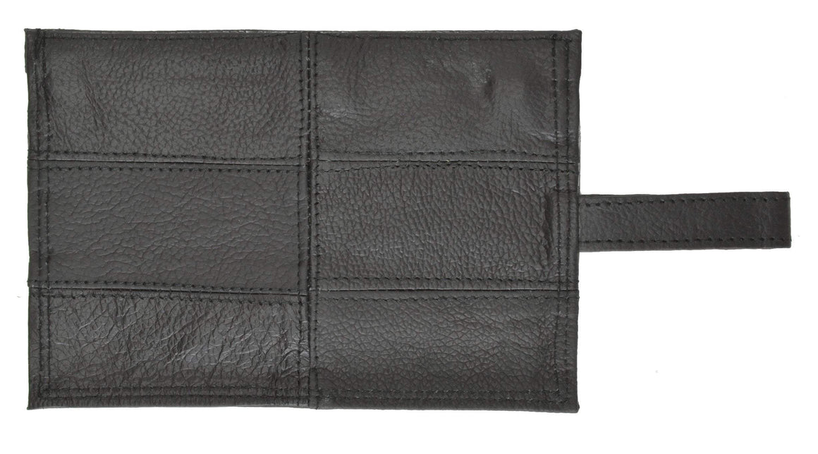 Genuine Leather Travel Money Pouch with Belt Loop #516-menswallet