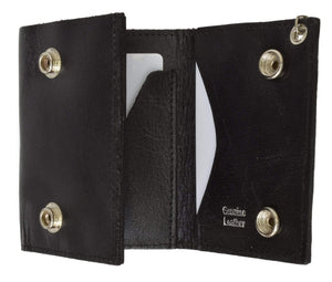 Hecho en Mexico Genuine Leather Trifold Chain Wallet 946-34 (C)-menswallet