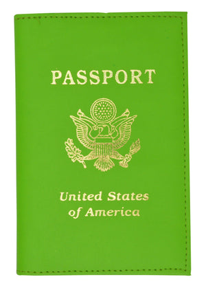 New Travel Passport Cover Credit Card Holder Wallet 601 PU USA (C)-menswallet