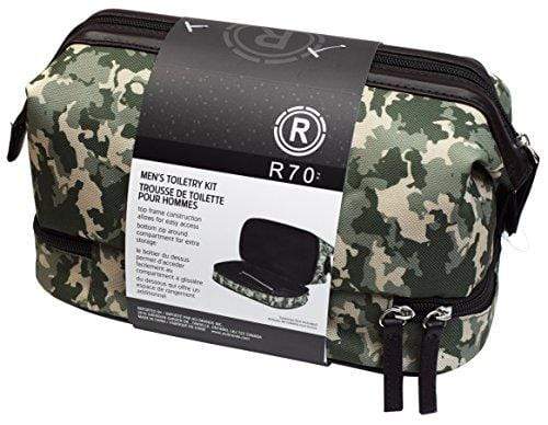Men's Waterproof Camo Toiletry Bag Grooming & Shaving Travel Kit Case - wallets for men's at mens wallet