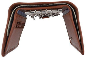 Moga Slim Compact Genuine Leather Key Holder Wallet Pouch for Men & Women (1, Tan)-menswallet