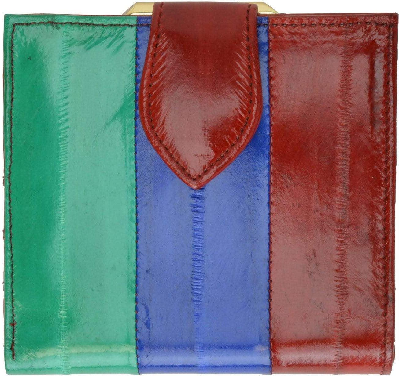 French Frame Eelskin Wallet E 573-menswallet