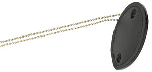 New Black Clip on Badge Holder with Neck Strap 2521 TA (C)-menswallet