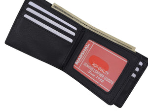 Pistol Mens Western Style Credit Card ID Bifold Camo Wallet W041-16-CAMO-BK (C)-menswallet