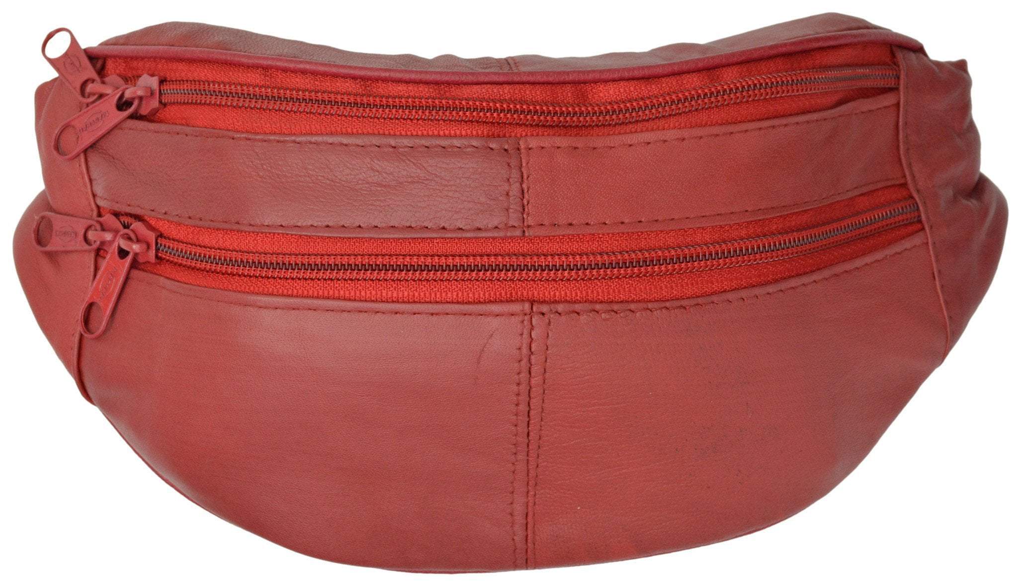 Slim Design Leather Fanny Packs Many Colors 7310 (C) - wallets for men's at mens wallet