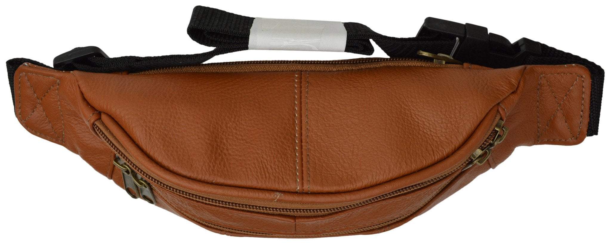 Slim Design Leather Fanny Packs Many Colors 7310 (C) - wallets for men's at mens wallet