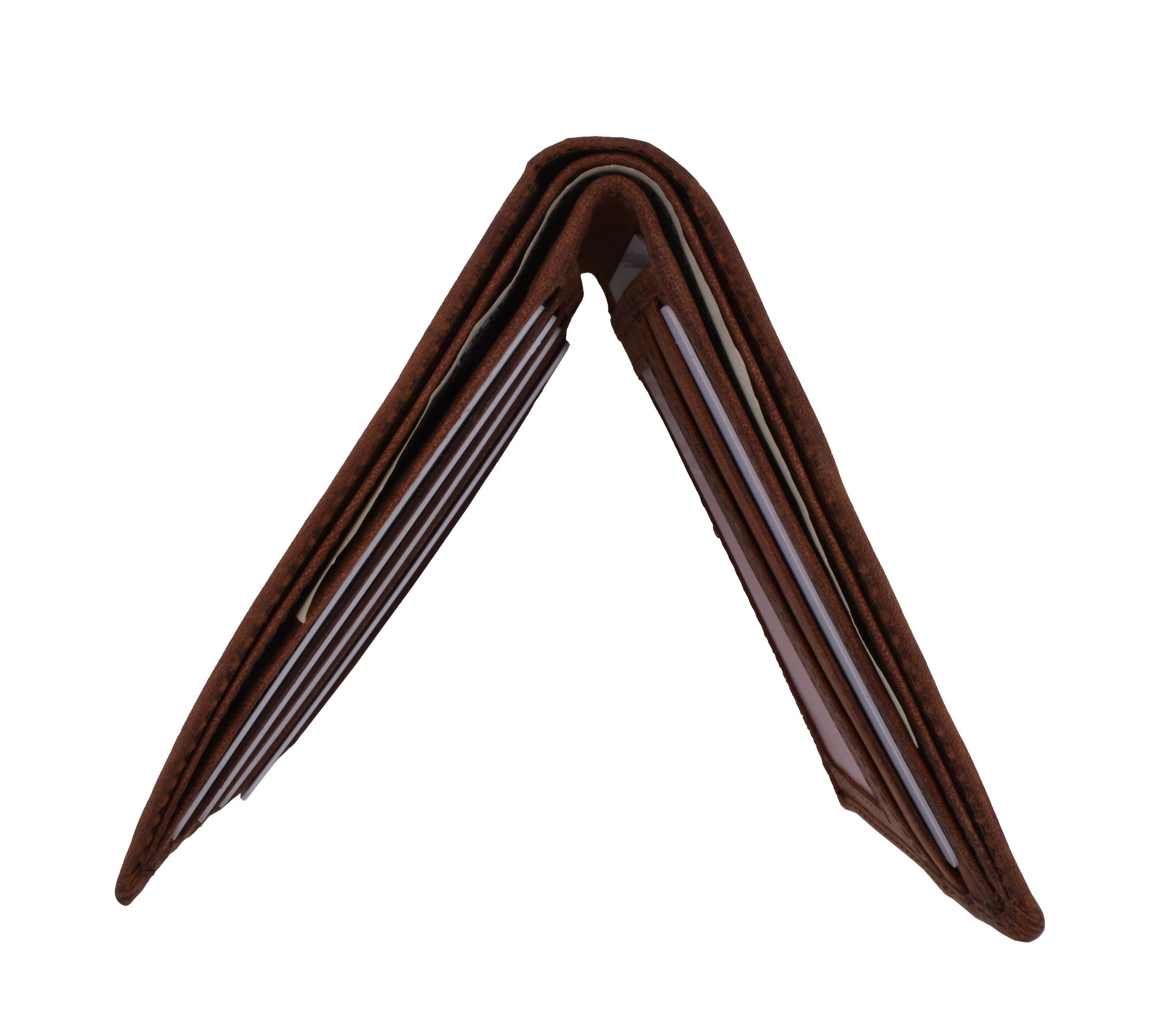 RFID Blocking Men's Vintage Genuine Leather Slim Bifold Wallet RFIDP60HTC - wallets for men's at mens wallet