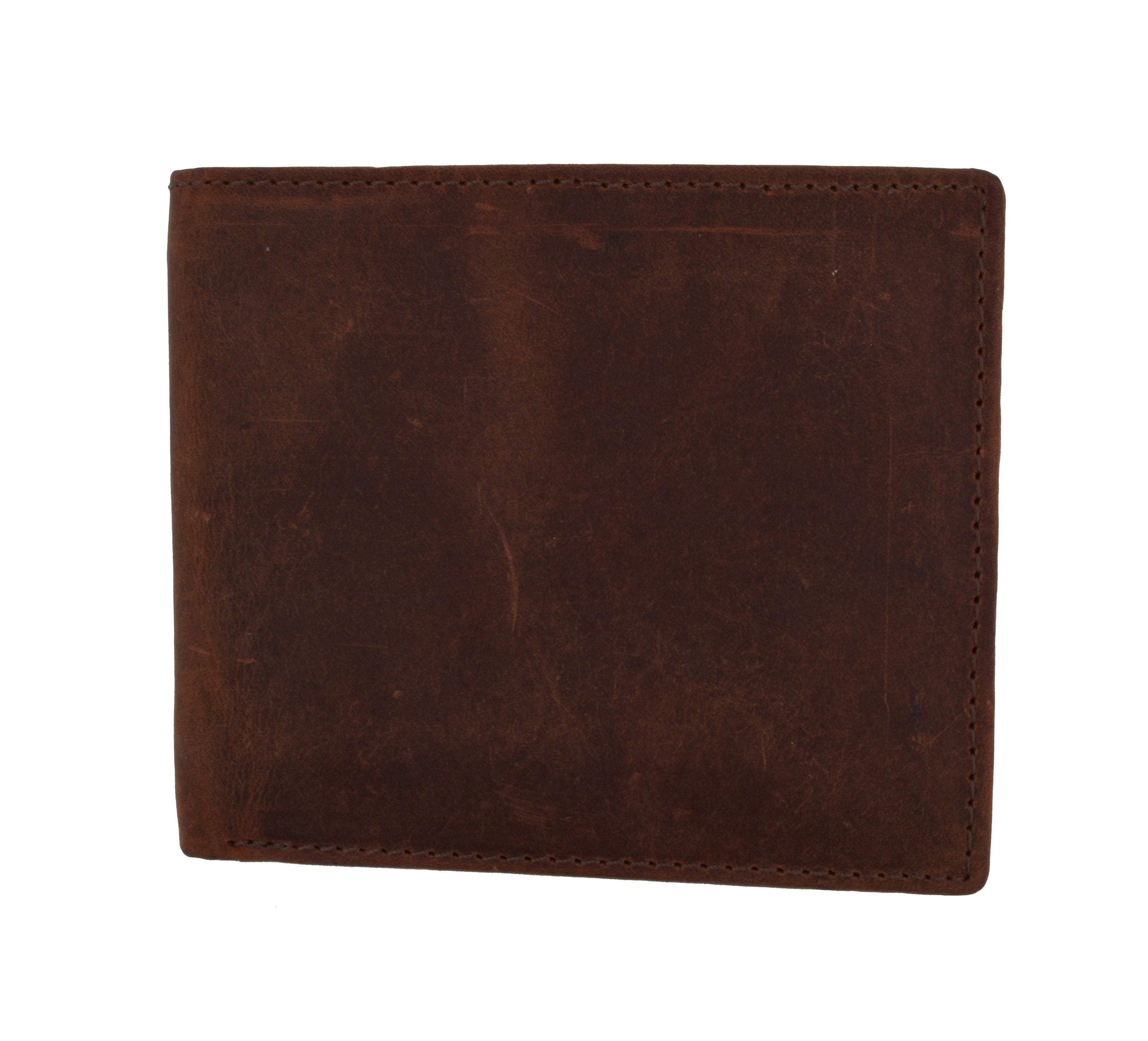 RFID Blocking Men's Vintage Genuine Leather Slim Bifold Wallet RFIDP60HTC - wallets for men's at mens wallet