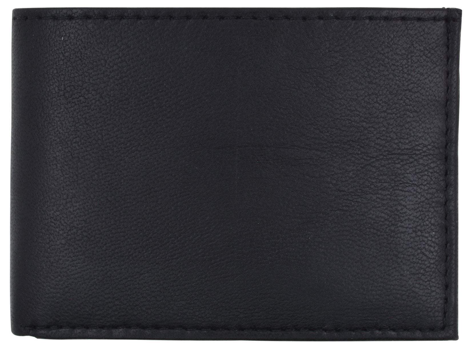 Small Bifold Wallet, Men's Leather Bifold Wallet
