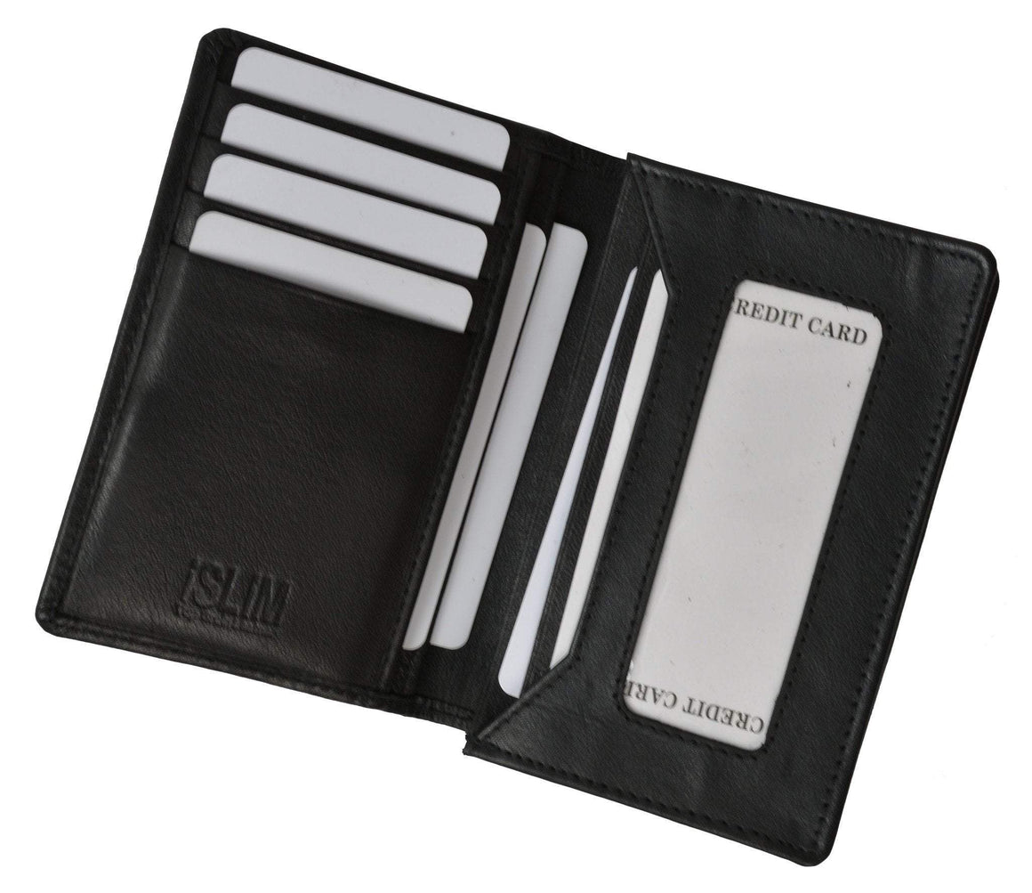 Soft Premium Leather Business Multi Card Holder with ID Window 70A (C)-menswallet