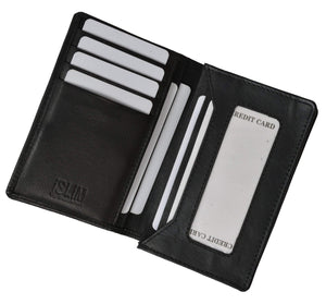 Soft Premium Leather Business Multi Card Holder with ID Window 70A (C)-menswallet