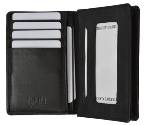 Soft Premium Leather Business Multi Card Holder with ID Window 70A (C)-menswallet