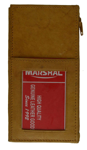 Genuine Leather Wallet Credit Card Holder Outside ID Window 2507 CF (C)-menswallet