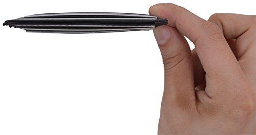 Moga Slim Leather Wallet Credit Card Case Sleeve Card Holder With ID Window - wallets for men's at mens wallet