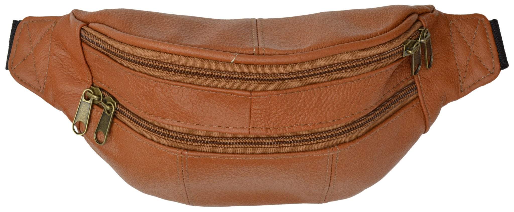 Slim Design Leather Fanny Packs Many Colors 7310 (C) - wallets for men's at mens wallet
