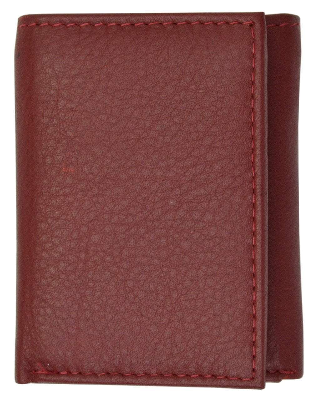 Premium Soft Leather Childrens Trifold Wallet Kids Bicolor Wallet Gift P 825 (C)-menswallet