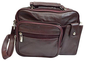 Roma Genuine Leather Organizer Bag Handbag Purse-menswallet