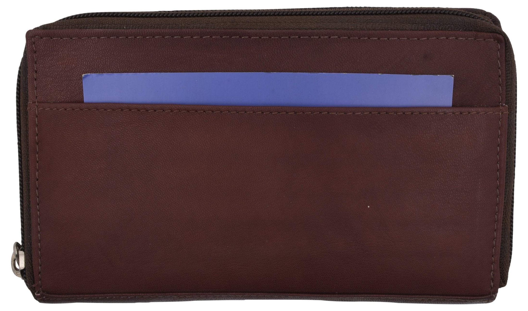 Marshal Zip Around Genuine Leather Ladies Wallet