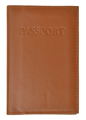 Leather RFID Blocking Passport Case Holder Cover Access Reader Travel New RFID 601 (C)-menswallet