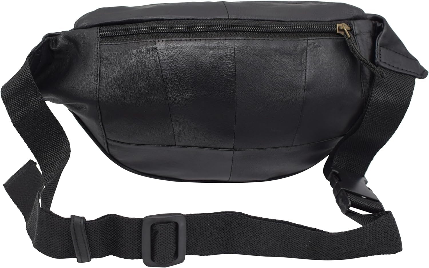 Black Genuine Leather Fanny Pack Leather Crossbody Bag -  Canada