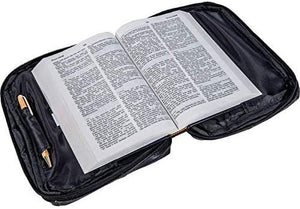 Personalized Genuine Leather Large Book Covers Bible Covers with Handle-menswallet