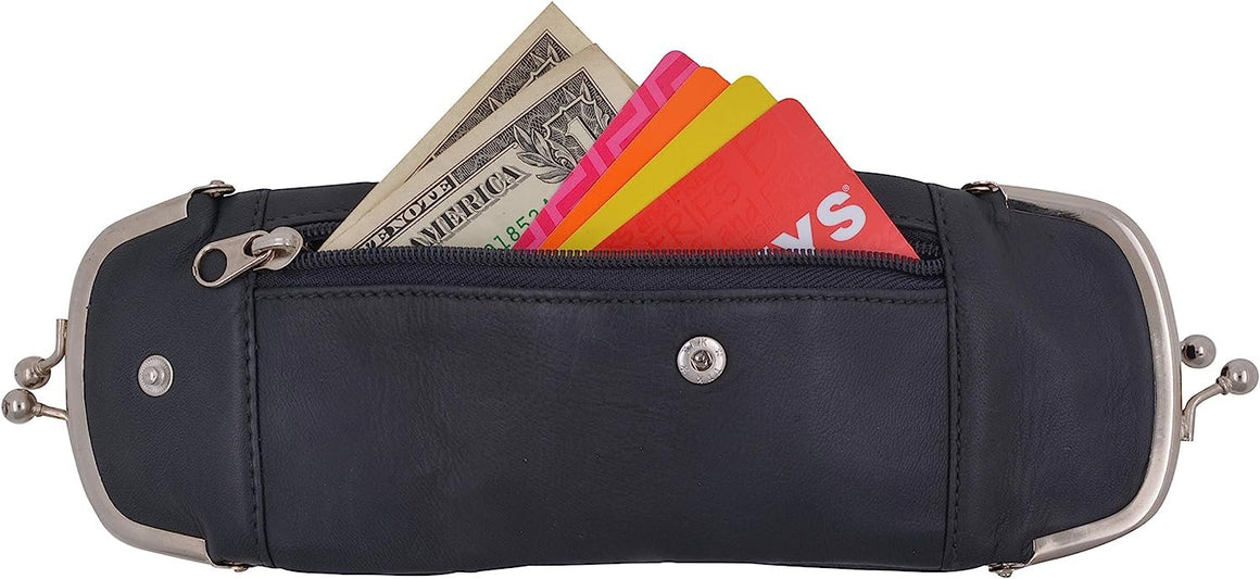 Genuine Leather Cigarette and Lighter Case with Twist Clasp by Marshal-menswallet