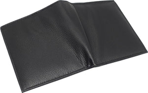 RFID Blocking Bifold Hipster Credit Card 2 ID Wallet Genuine Cowhide Leather-menswallet