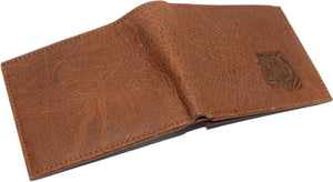 Men's RFID Blocking Tiger Genuine Leather Bifold Trifold Wallet Gift for Men-menswallet