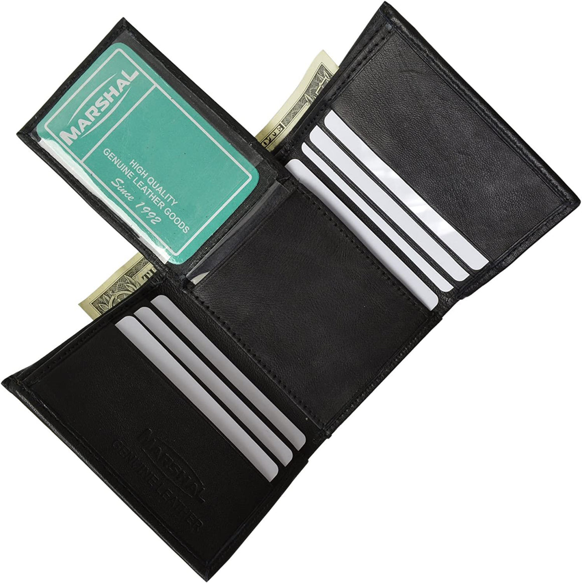 Marshal New Soft Leather Lambskin Premium Wallets-menswallet