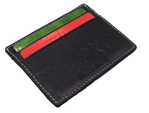 Personalized 100% Leather Bifold Wallet Slim Thin ID Card Holder Minimalist Design Handmade-menswallet