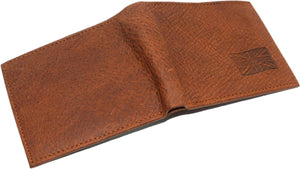 Marshal UK Flag RFID Blocking Genuine Leather Bifold Trifold British Wallet for Men-menswallet