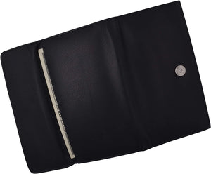 SWISS MARSHAL Ladies RFID Blocking Genuine Leather Long Clutch Credit Card ID Wallet-menswallet