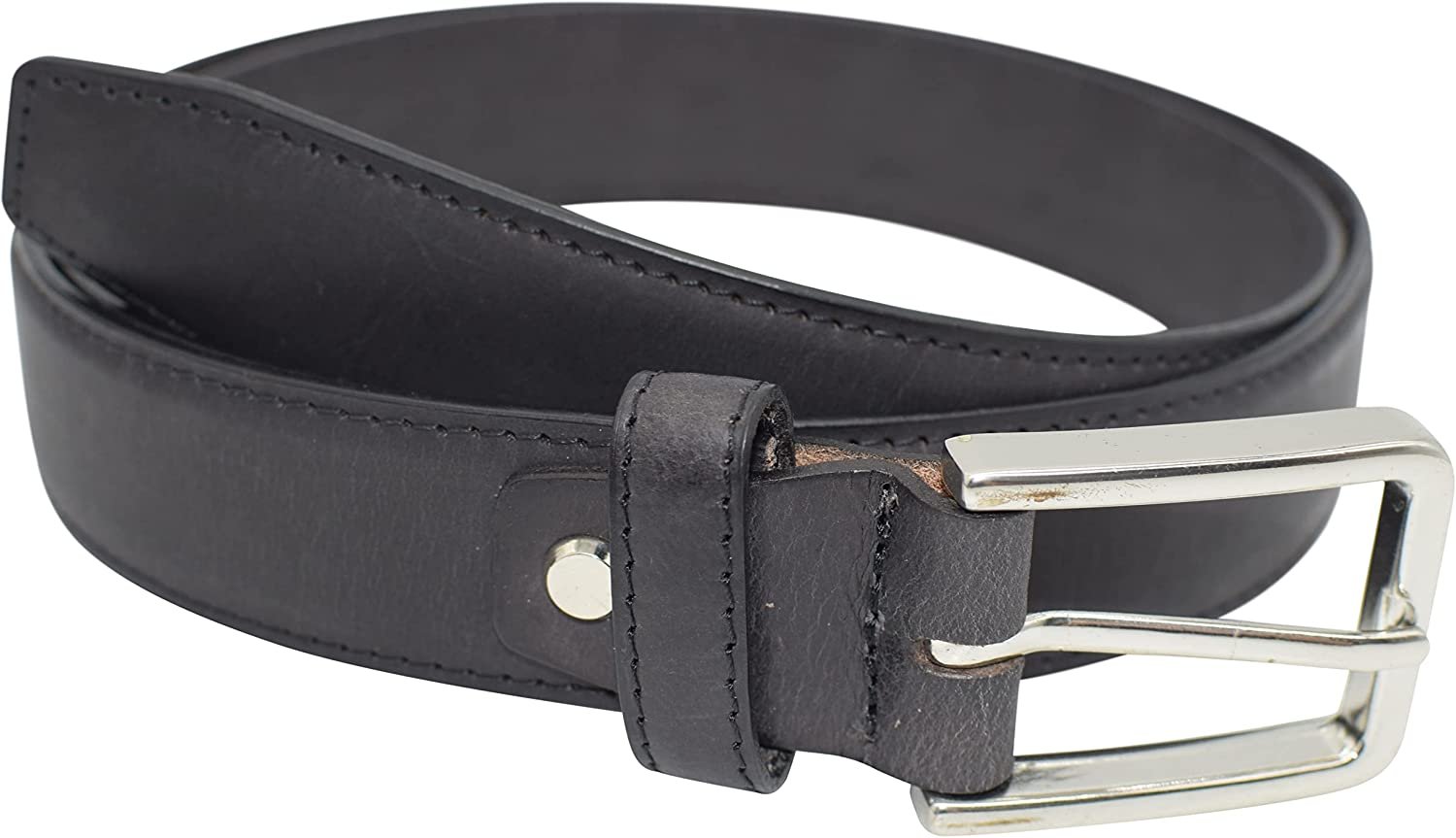 Men's Dress Belt - 100% Cow Leather Belt For Men (Tan, 40 Men's Dress Belt - 100% Cow Leather Belt For Men (Tan, 40