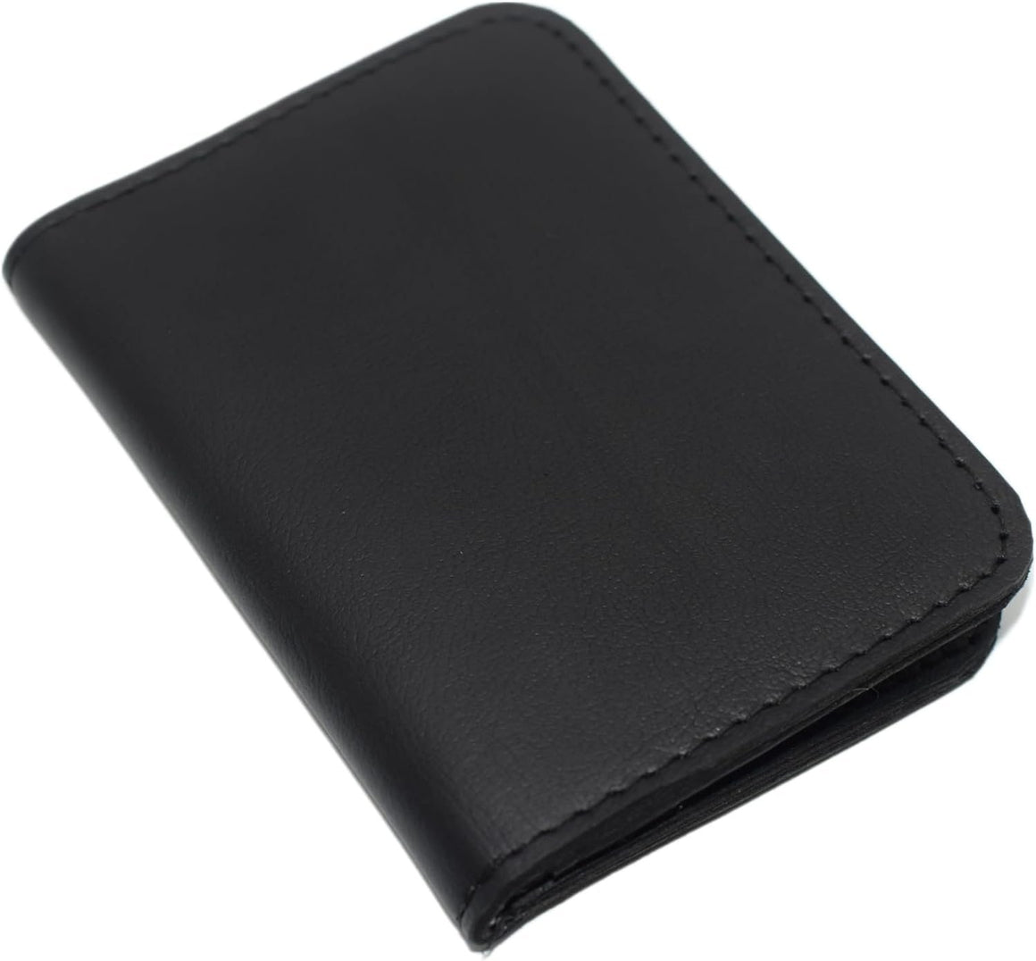 Marshal Family Member Mini Badge Holder Genuine Leather ID Wallet