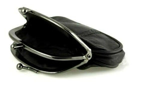 Coin Purse Double Frame with Zipper Pocket by Marshal-menswallet